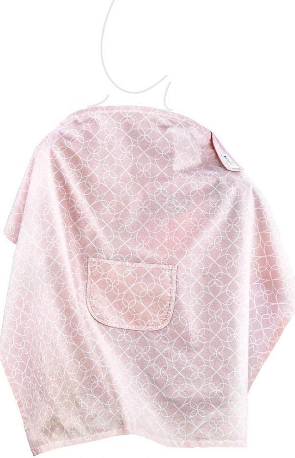 Nessiworld   Cepli Emzirme Önlüğü 323 Pembe Yonca - Image 1