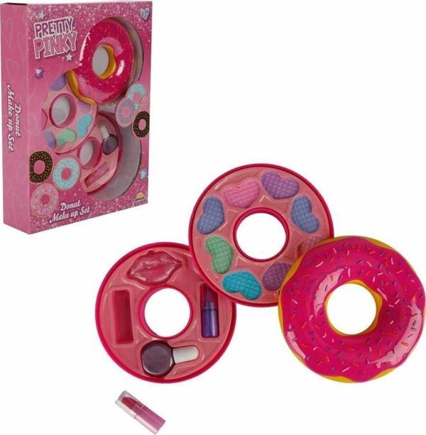 NessiWorld 2596 Donut Şekilli 2 Katlı Makyaj Güzellik Seti -Sunman - Image 1