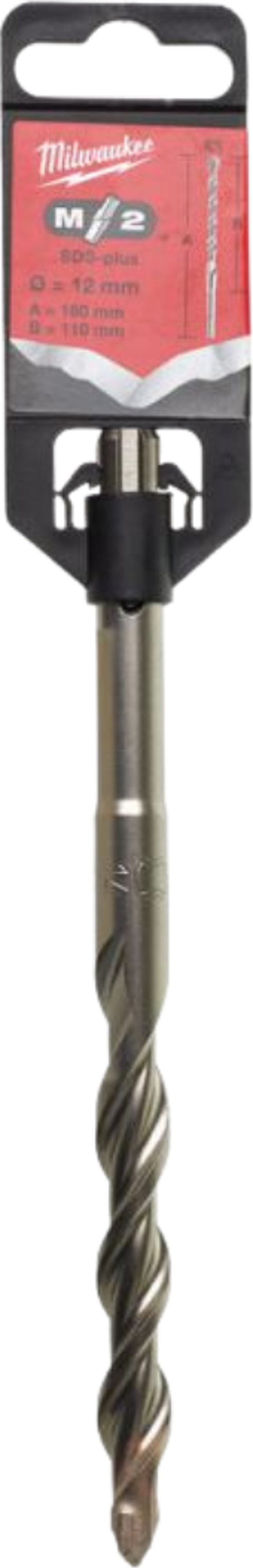 Milwaukee T4932307075 12x160x110mm SDS-Plus Beton Delme Ucu - Image 1