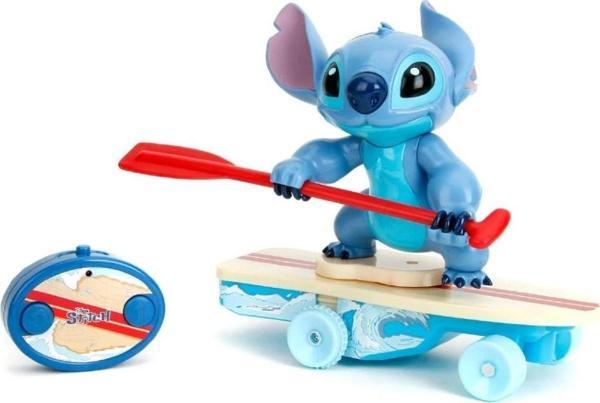 Jada Surfer Stitch Uzakntan Kumandalı Araç 2.4 Ghz 25 cm | Disney Lisanslı Dönüşlü, Wheelie Fonksiyo - Image 1