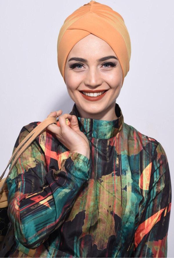 Nowa Scarf Havuz Bonesi Deniz De Ve Havuz Da Kullanıma Uygun Hardal Sarısı - Image 1