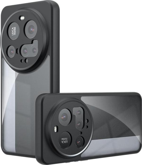 Xiaomi 15 Ultra Kılıf Kamera Korumalı Şeffaf Arka Yüzey New Roll Kılıf - Image 1