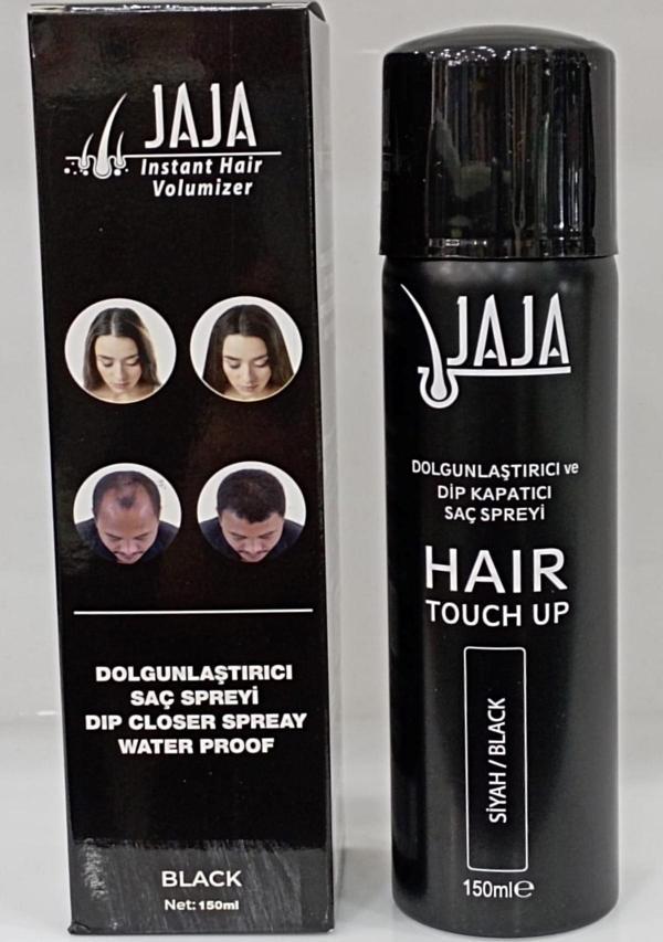 Jaja Saç  Dolgunlaştırıcı Ve Dip Kapatıcı Saç Spreyi Siyah 150 Ml - Image 1
