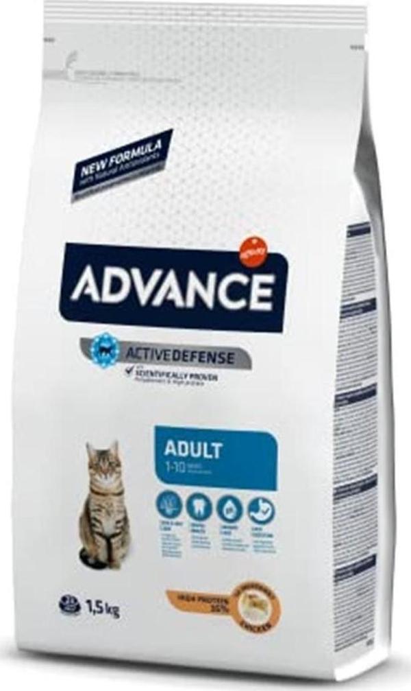 Cat Adult Tavuklu Pirinçli Yetişkin Kedi Maması 1,5 kg - Image 1