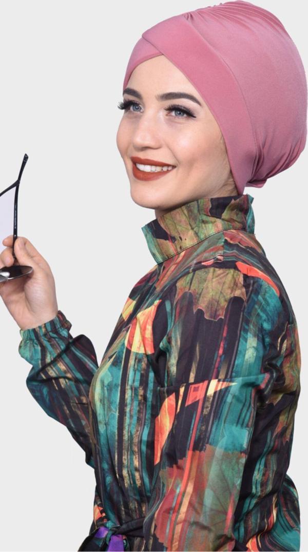 Nowa Scarf Havuz Bonesi Deniz De Ve Havuz Da Kullanıma Uygun Gül Kurusu - Image 1