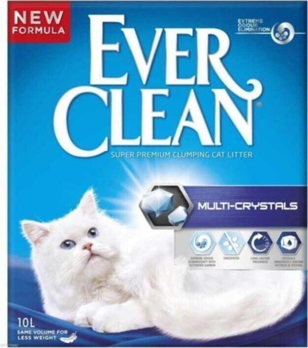 Multi Crystal Extra Güçlü Topaklaşan Kedi Kumu 10 Lt - Image 1