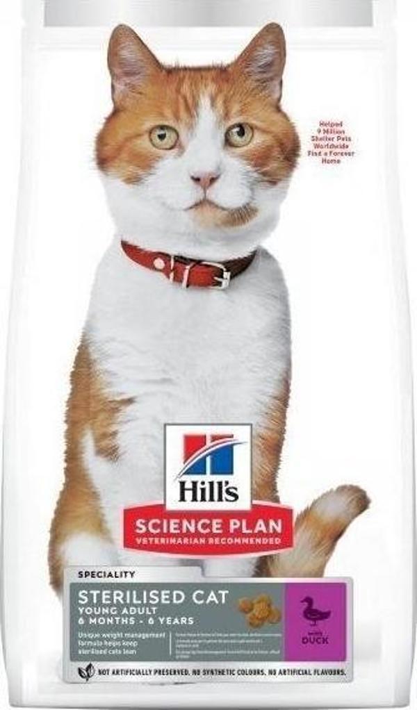 Ördek Etli Kısırlaştırılmış Yetişkin Kedi Maması 10 kg - Image 1