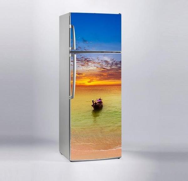 Buzdolabı Sticker Kaplama Dolap Kaplama Etiketi Tayland Doğa - Image 1