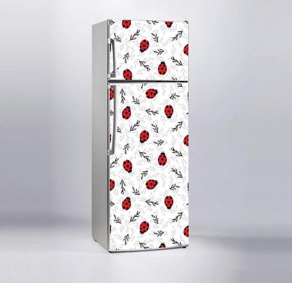 Buzdolabı Sticker Kaplama Dolap Kaplama Etiketi Uğur Böceği - Image 1