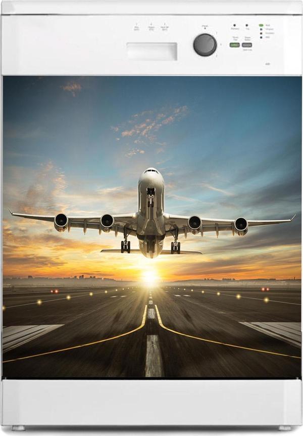 Bulaşık Makinesi Sticker Kaplama Beyaz Eşya Kaplama Jetliner - Image 1