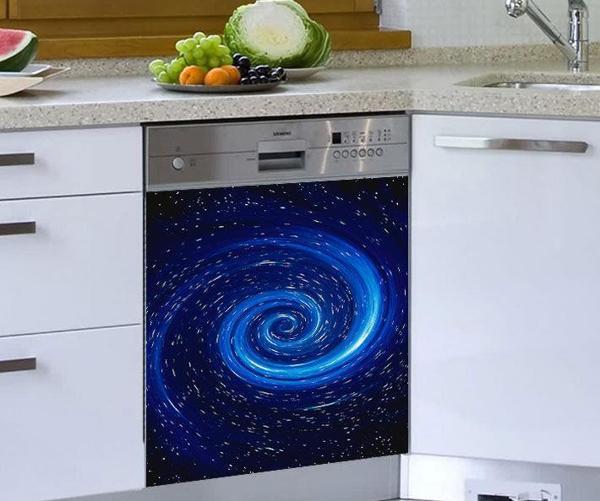 Bulaşık Makinesi Sticker Kaplama Beyaz Eşya Kaplama Samanyolu - Image 1