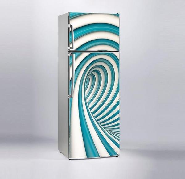 Buzdolabı Sticker Kaplama Dolap Kaplama Etiketi 3D Dönence - Image 1