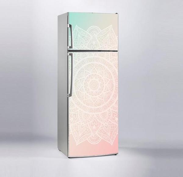 Buzdolabı Sticker Kaplama Dolap Kaplama Etiketi Mandala - Image 1