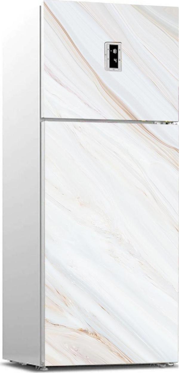 Buzdolabı Sticker Kaplama Dolap Kaplama Etiketi Mermer Doku - Image 1