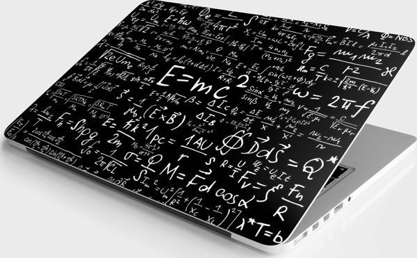 Laptop Sticker Bilgisayar Notebook Pc Kaplama Etiketi Formül - Image 1