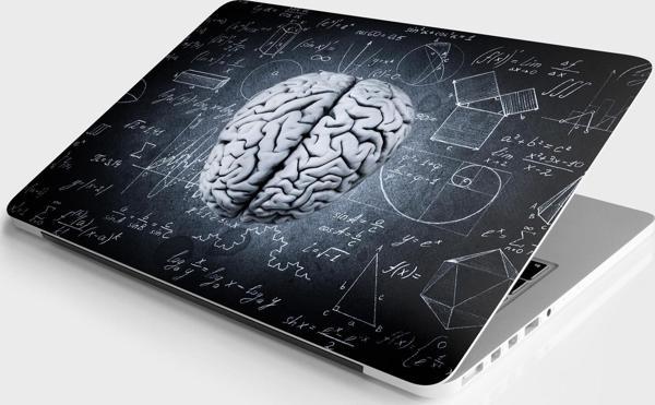 Laptop Sticker Bilgisayar Notebook Pc Kaplama Etiketi Formüller Beyin - Image 1