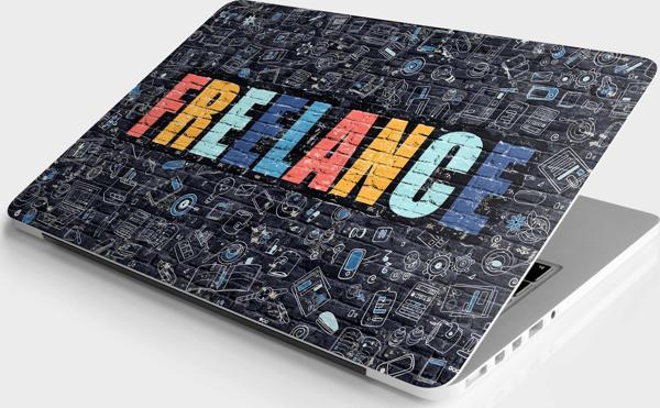 Laptop Sticker Bilgisayar Notebook Pc Kaplama Etiketi Freelance - Image 1