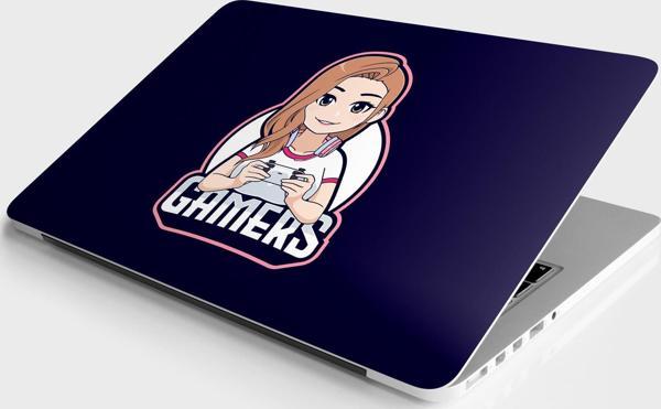 Laptop Sticker Bilgisayar Notebook Pc Kaplama Etiketi Gamers Women - Image 1