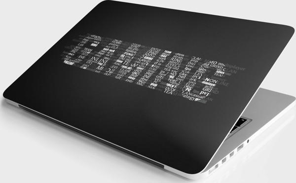 Laptop Sticker Bilgisayar Notebook Pc Kaplama Etiketi Gaming - Image 1