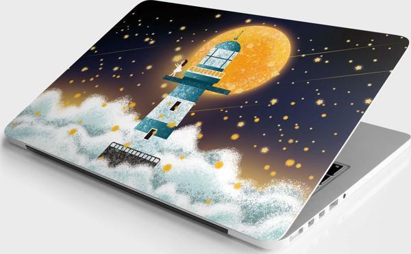 Laptop Sticker Bilgisayar Notebook Pc Kaplama Etiketi Girl Star - Image 1