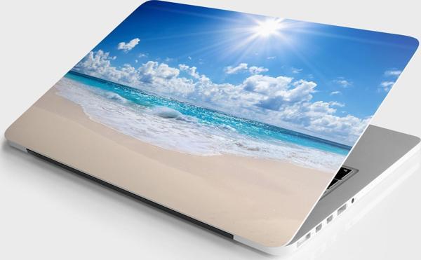 Laptop Sticker Bilgisayar Notebook Pc Kaplama Etiketi Tropikal Deniz - Image 1