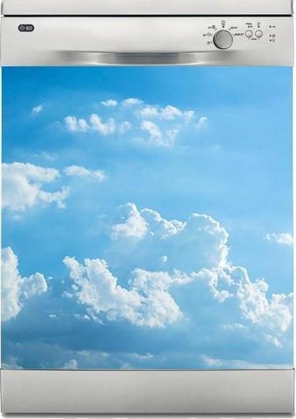 Bulaşık Makinesi Sticker Kaplama Beyaz Eşya Kaplama Gökyüzü - Image 1