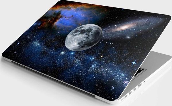 Laptop Sticker Bilgisayar Notebook Pc Kaplama Etiketi Uzay Manzarası - Image 1