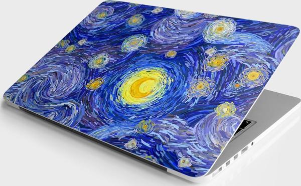 Laptop Sticker Bilgisayar Notebook Pc Kaplama Etiketi Van Gogh - Image 1