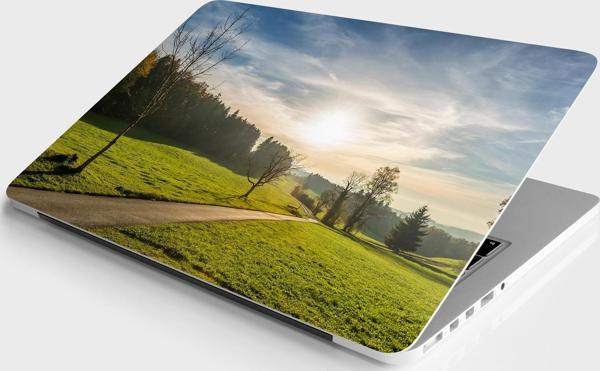 Laptop Sticker Bilgisayar Notebook Pc Kaplama Etiketi Yol Ağaç - Image 1