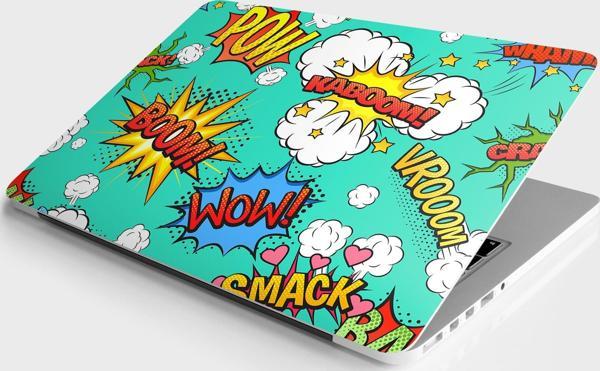 Laptop Sticker Bilgisayar Notebook Pc Kaplama Etiketi Kaboom - Image 1