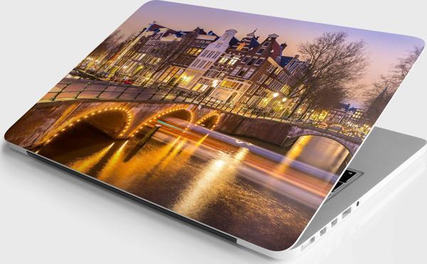 Laptop Sticker Bilgisayar Notebook Pc Kaplama Etiketi Yol Akşam - Image 1