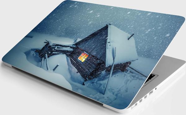 Laptop Sticker Bilgisayar Notebook Pc Kaplama Etiketi Kar Ev - Image 1