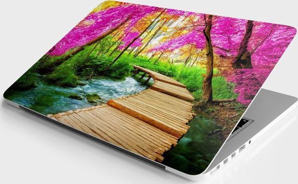 Laptop Sticker Bilgisayar Notebook Pc Kaplama Etiketi Yol Köprü - Image 1