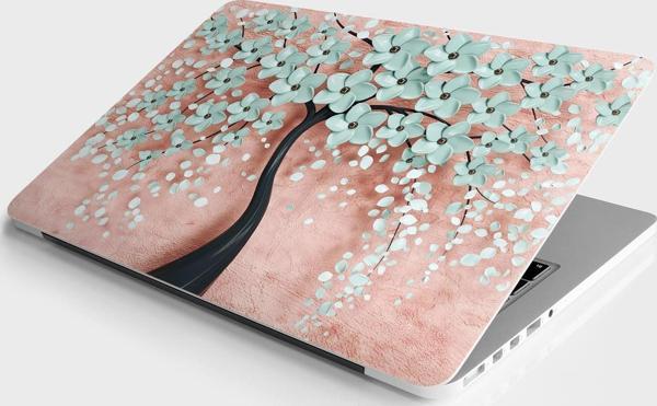 Laptop Sticker Bilgisayar Notebook Pc Kaplama Etiketi 3D Ağaç - Image 1