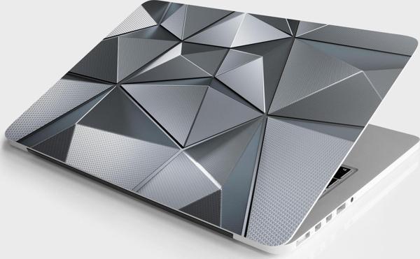 Laptop Sticker Bilgisayar Notebook Pc Kaplama Etiketi 3D Metal - Image 1