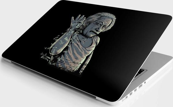 Laptop Sticker Bilgisayar Notebook Pc Kaplama Etiketi Albert Einstain - Image 1