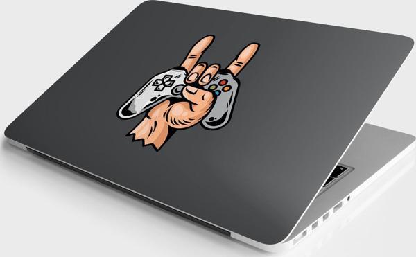 Laptop Sticker Bilgisayar Notebook Pc Kaplama Etiketi Rock Gamer Kol - Image 1