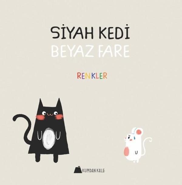 Siyah Kedi Beyaz Fare-Renkler - Kumdan Kale - Image 1