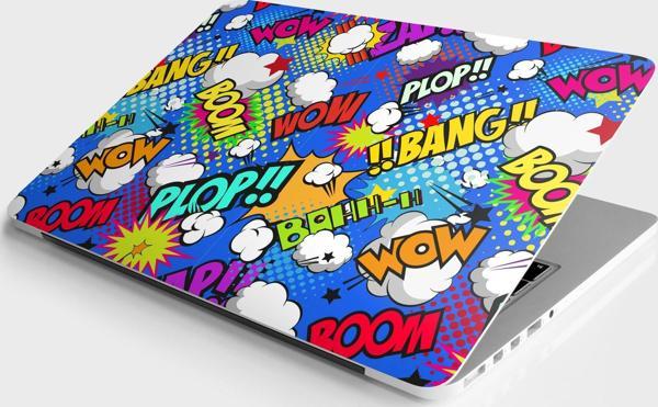 Laptop Sticker Bilgisayar Notebook Pc Kaplama Etiketi Boom Bang - Image 1