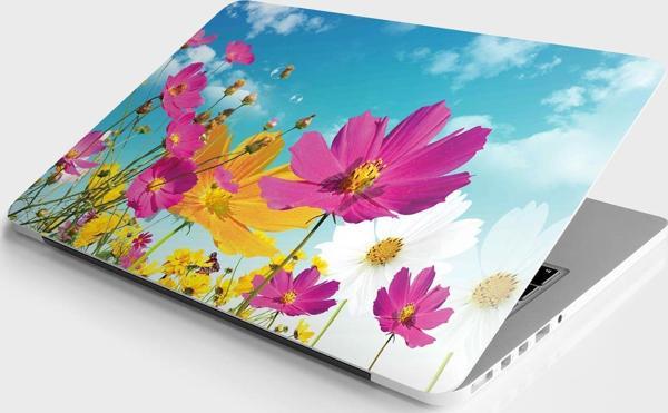 Laptop Sticker Bilgisayar Notebook Pc Kaplama Etiketi Çiçek Gökyüzü - Image 1