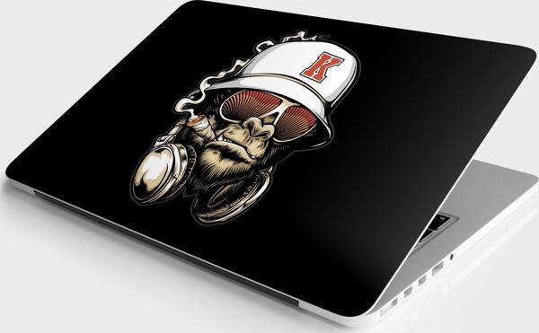Laptop Sticker Bilgisayar Notebook Pc Kaplama Etiketi Cool Gorilla - Image 1
