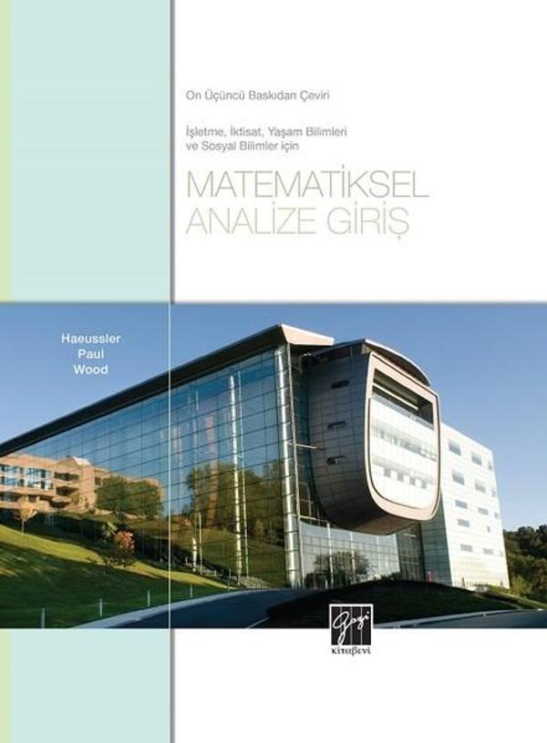 Matematiksel Analize Giriş - Gazi Kitabevi - Image 1