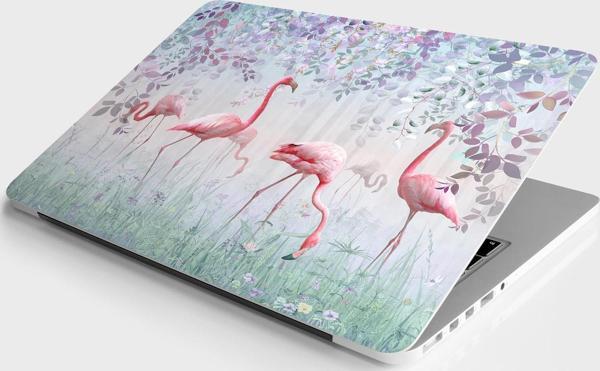 Laptop Sticker Bilgisayar Notebook Pc Kaplama Etiketi Flamingo - Image 1