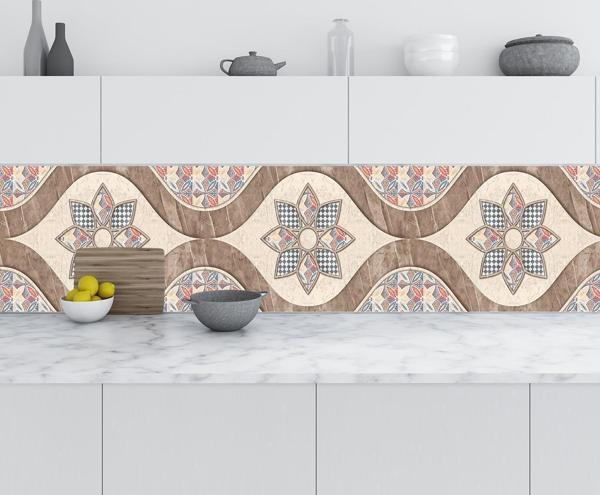Mutfak Tezgah Arası Folyo Fayans Kaplama Folyosu Rustik Design 60x200 CM - Image 1