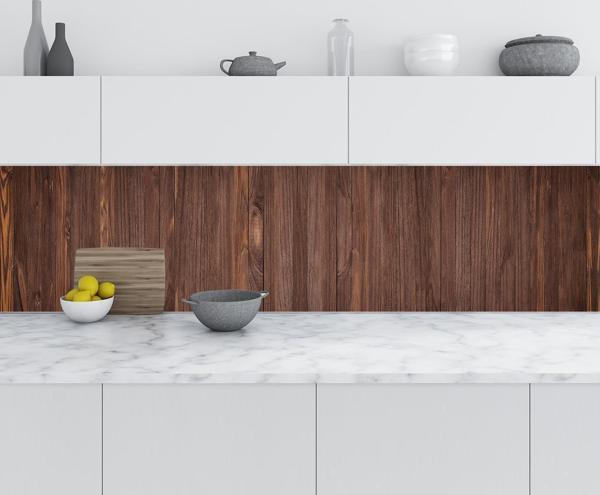 Mutfak Tezgah Arası Folyo Fayans Kaplama Folyosu Rustik Vintage Ahşap 60x500 CM - Image 1