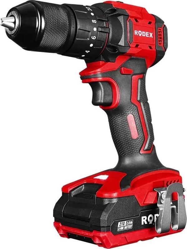 Rodex Akülü Darbeli Matkap 21V 2.0 AH LI-ON Çift Batarya RDX3404 - Image 1