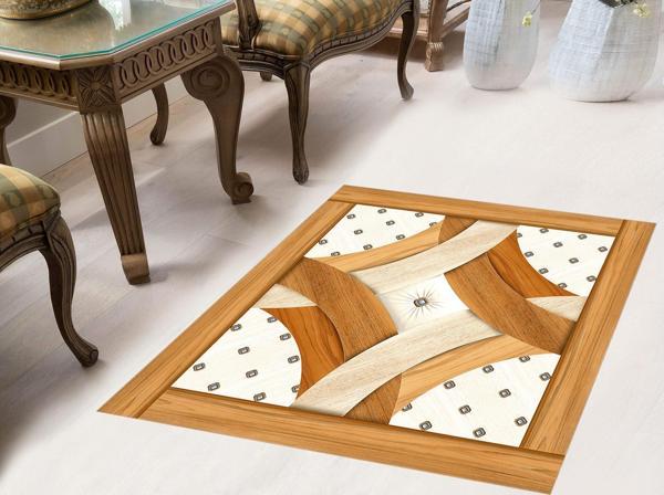 Yer Kaplama Zemin Kaplama Folyosu Dekoratif Folyo 65x65 cm 21.MODEL - Image 1