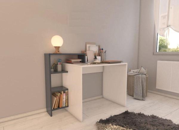 Bicabin Floransa Dekoratif Orta Sehpa Garda Beyaz (Coffee Table) - Image 1
