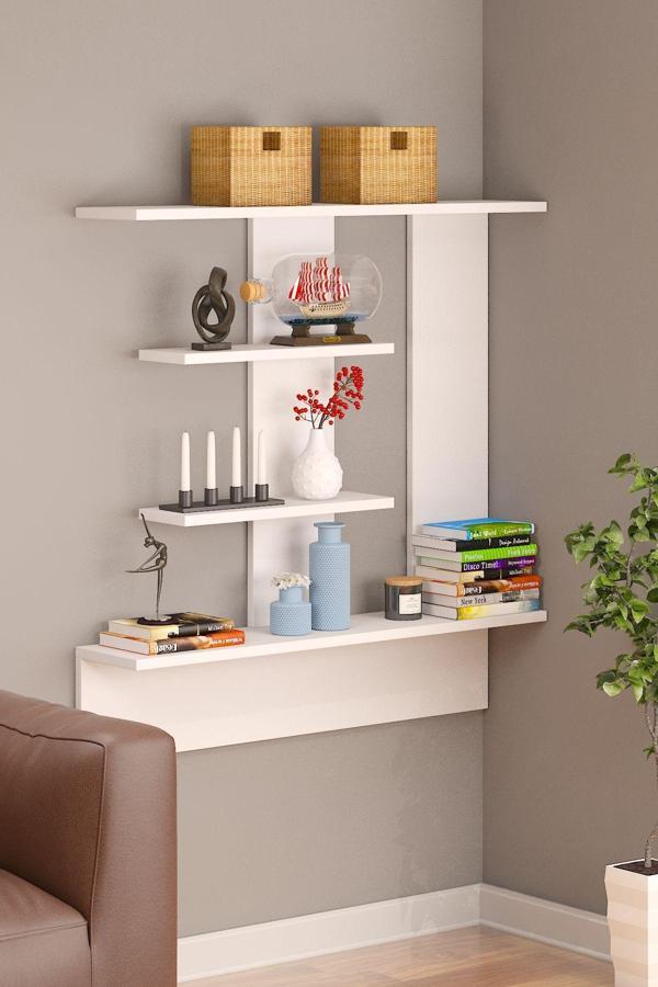Bicabin Libra Dekoratif Duvar Rafı - Image 1