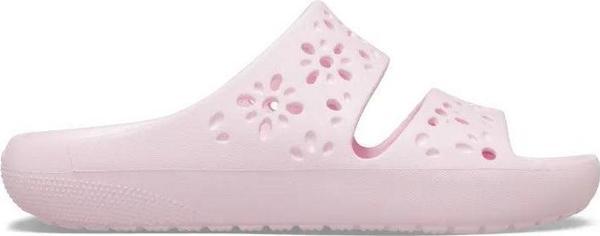 Crocs Classic Floral Cut Out Sandal 210966-6ZW - Image 1